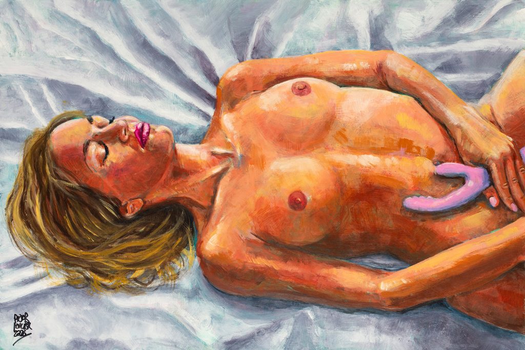 Beata Blue después de jugar con su Cici+ 2 de SVAKOM Beata Blue después de jugar con su Cici+ 2 de SVAKOM por Pictor Mulier