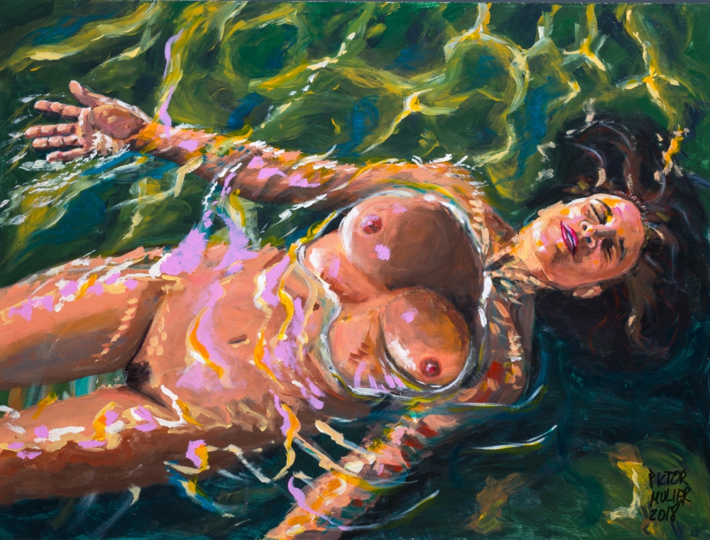 Belleza flotante por Pictor Mulier