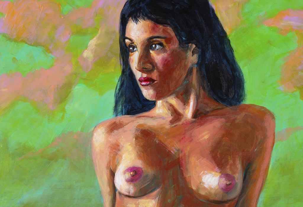 Interview with Pictor Mulier at Saint Gallery Ibiza: eroticism, the female body, and fantasy in painting