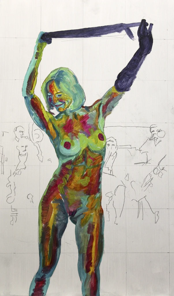 El guante de Gilda (proceso creativo 2)