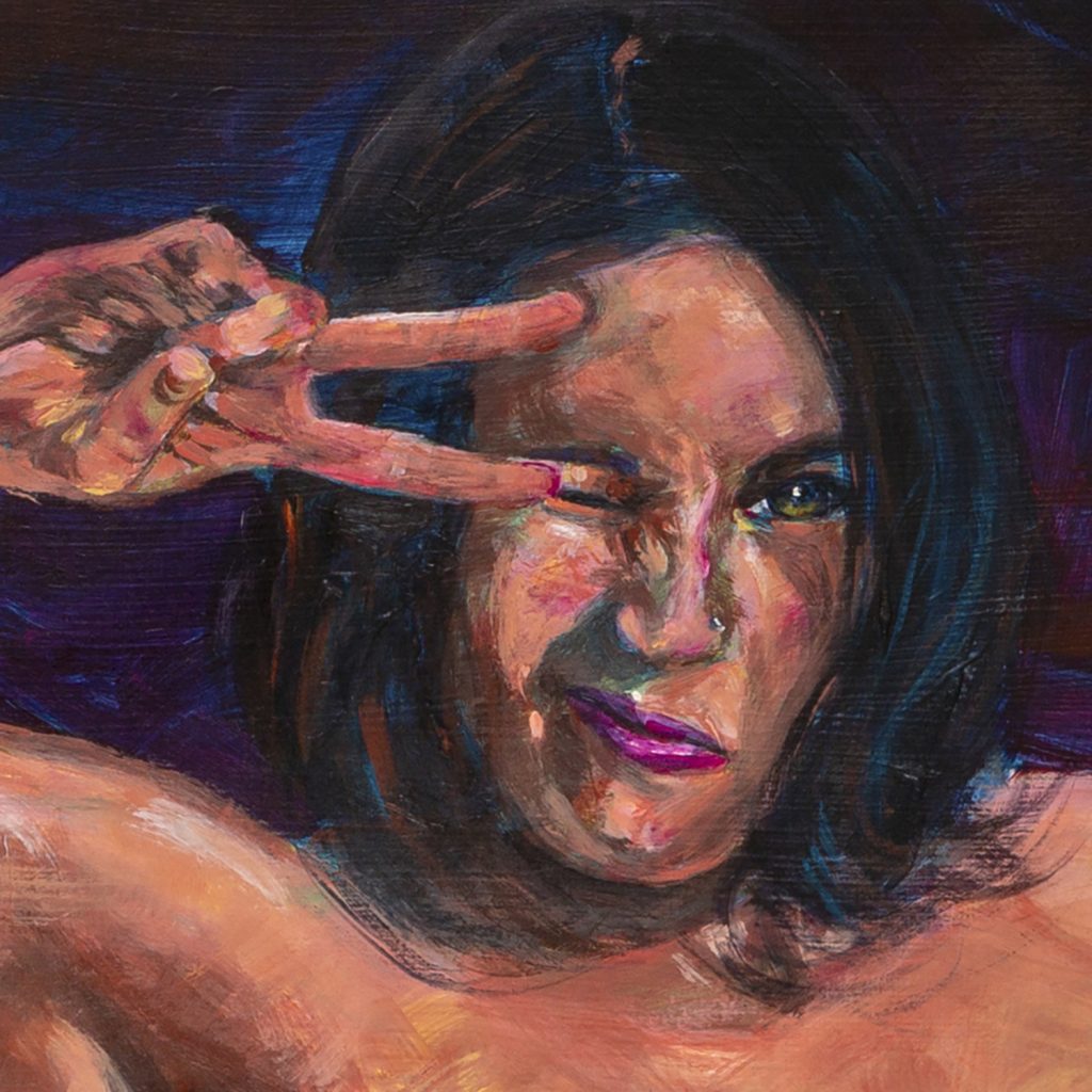 Detalle de "Pulp Nude Fiction"