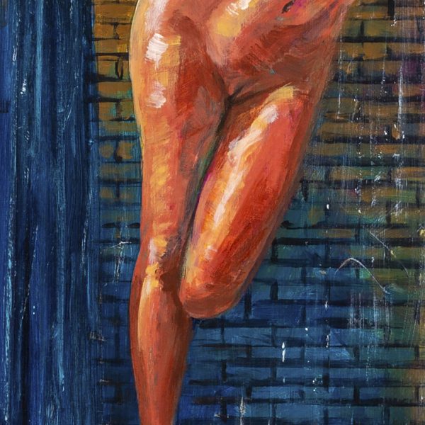 Cantando desnuda bajo la lluvia (detalle 2)